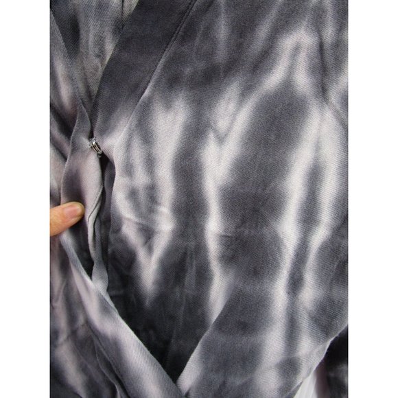 Cloth & Stone Romper Medium Tie Dye Wrap Belted Waist Tie Knit Preppy - Picture 12 of 13